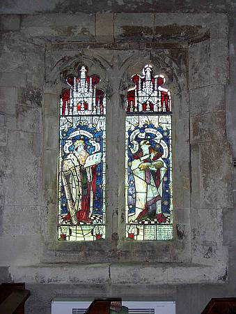 Chale - Detail of Stained Glass